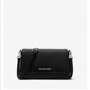Michael Kors Medium Saffiano Leather Convertible Crossbody Bag